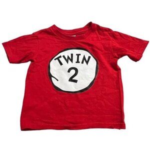 Dr. Suess Twin 2 Top Girls Size 2T Excellent very gently used condition